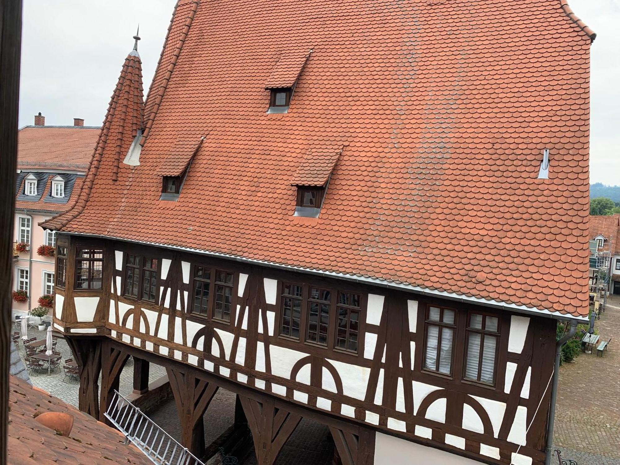Apartment Am Historischen Rathaus 미헬슈타트 외부 사진
