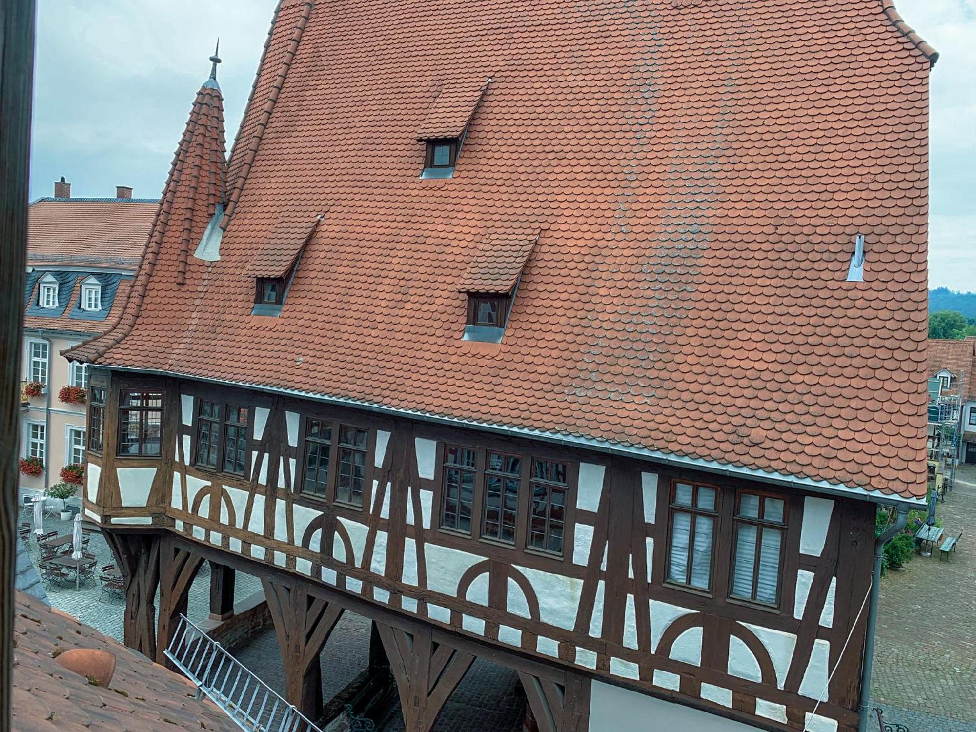 Apartment Am Historischen Rathaus 미헬슈타트 외부 사진